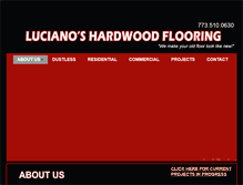 Tablet Screenshot of lucianosflooring.com